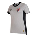 Camisa Athletico Paranaense II 25/26 -  Umbro Feminina - Branca com detalhes em preto