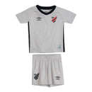 Kit Infantil Athletico Paranaense II 25/26 - Umbro - Branco e preto