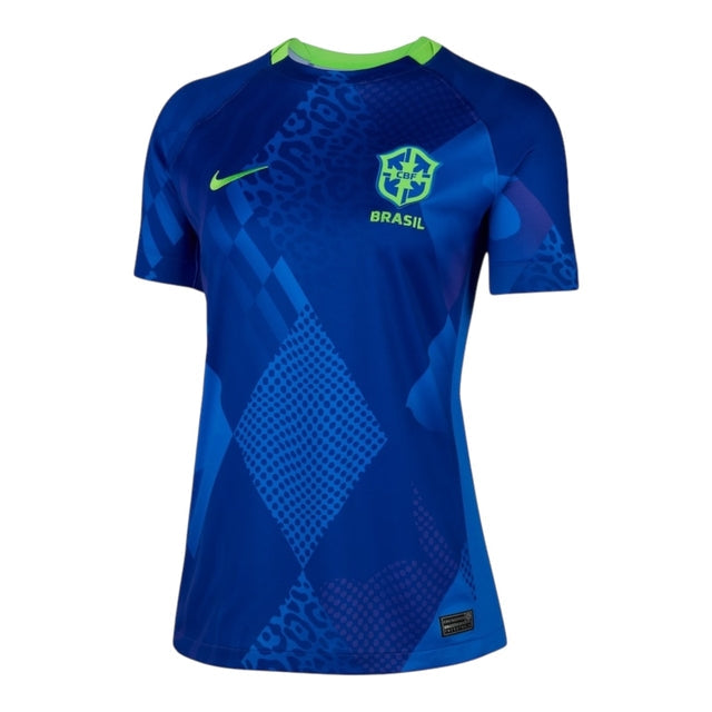 Camisa Seleção Brasileira II 25/26 -  Nike Feminina - Azul com detalhes em verde