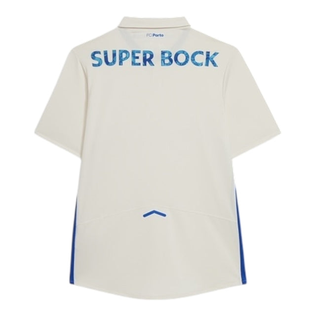 Camisa Porto III 25/26 - Torcedor New Balance Masculina - Branca com detalhes em azul