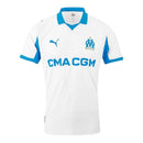 Camisa Olympique Marseille I 25/26 - Torcedor Puma Masculina - Branca e azul