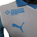 Camisa Olympique Marseille I 25/26 - Jogador Puma Masculina - Branca e azul