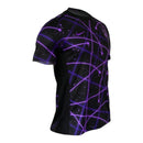 Camisa Al Ain Pré-jogo 25/26 - Torcedor Puma Masculina - Preta com detalhes em roxo