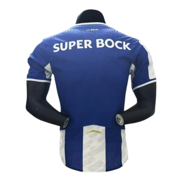 Camisa Porto Edição especial Mundial de Clubes I 25/26 - Jogador New Balance Masculina - Azul e branca