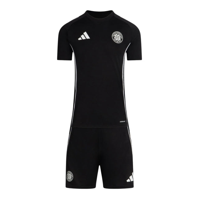 Kit Infantil Celtic Treino 25/26 - Adidas - Preto