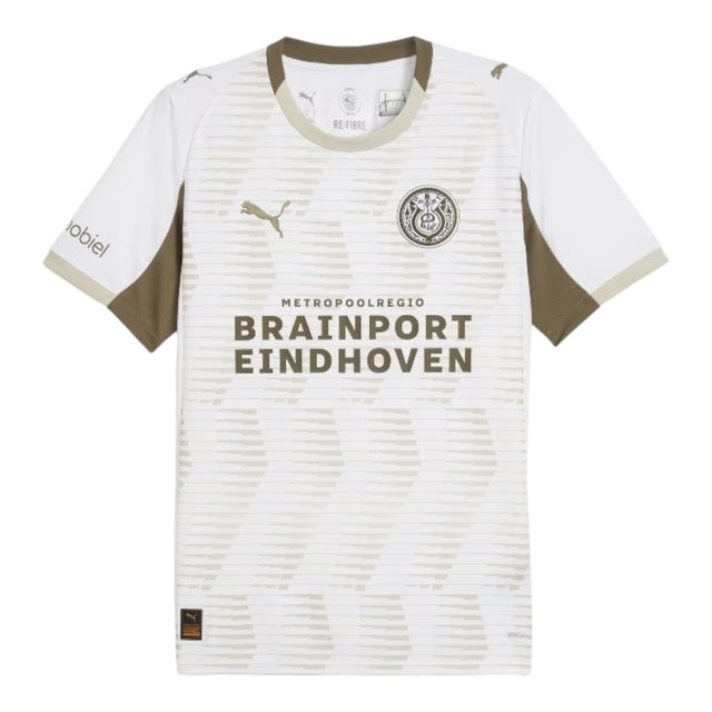Camisa PSV Eindhoven III 25/26 - Torcedor Puma Masculina - Branca e cinza