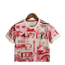 Kit Infantil Japão Edição Especial 23/24 - Adidas - Branco com detalhes em vermelho