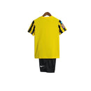 Kit Infantil Al Ittihad I 23/24 - Nike - Amarelo e preto