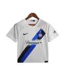 Kit Infantil Inter de Milão II 23/24 - Nike - Branco com detalhes em azul