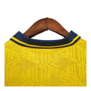 Camisa Tottenham II Retrô 92/94 - Umbro Masculina - Amarela com detalhes em azul e cinza