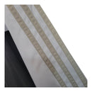 Jaqueta Corta-Vento Real Madrid 23/24 - Masculina Adidas - Branca e preta com detalhes em bege