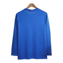 Camisa Retrô Manchester United II 2008/2009 manga longa - Masculina Adidas - Azul