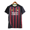 Camisa Retrô Manchester United II 07/08 - Masculina - Preta com detalhes em vermelho