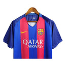 Camisa Retrô Barcelona I 16/17 - Masculina Nike - Azul e vermelha