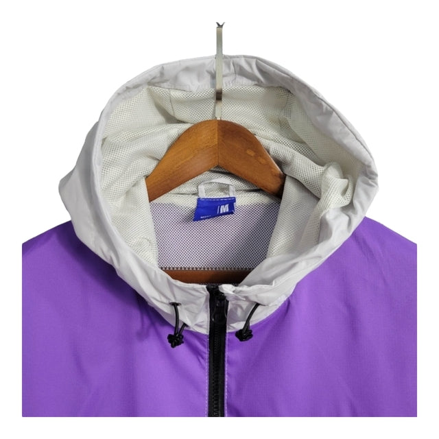 Jaqueta Corta-Vento Arsenal 23/24 - Masculina Adidas - Branca e roxa