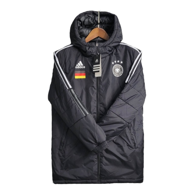 Jaqueta Corta-Vento Seleção da Alemanha 23/24 - Masculina Adidas - Preta