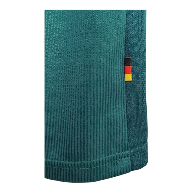 Camisa Retrô Seleção da Alemanha II 1998 - Masculina Adidas - Branca e verde