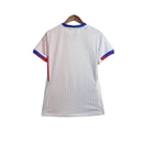 Camisa Seleção da França II 24/25 -  Nike Feminina - Branca com detalhes em azul e vermelho