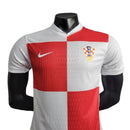 Camisa Seleção da Croácia I 24/25 - Jogador Nike Masculina - Branca e vermelha