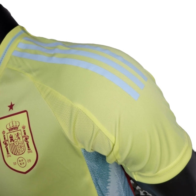 Camisa Seleção da Espanha II 24/25 - Jogador Adidas Masculina - Amarela