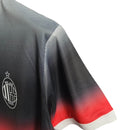 Camisa Retrô AC Milan Treino 1995/1996 - Masculina Lotto - Vermelha e preta