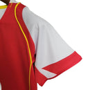 Kit Infantil Retrô Arsenal I 2004/2005 - Nike - Vermelho com detalhes em branco e amarelo