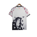 Camisa Japão Edição especial 24/25 - Torcedor Adidas Masculina - Branca com desenhos de Anime em azul e vermelho