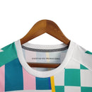 Camisa Real Bétis Edição comemorativa 24/25 - Torcedor Rhumell Masculina - Branca com detalhes coloridos