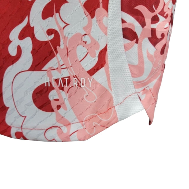 Camisa Manchester United Edição especial 24/25 - Jogador Adidas Masculina - Vermelha com detalhes em branco e rosa