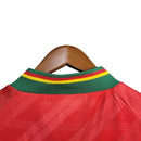 Camisa Retrô Seleção de Portugal I 1992/1994 - Masculina Adidas - Vermelha com detalhes em verde e amarelo