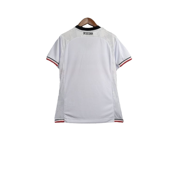 Camisa Santa Cruz II 24/25 -  Volt Feminina - Branca com detalhes em preto e vermelho