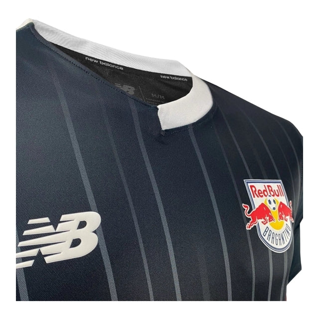 Camisa Red Bull Bragantino II 23/24 -  New Balance Feminina - Preta com detalhes em cinza