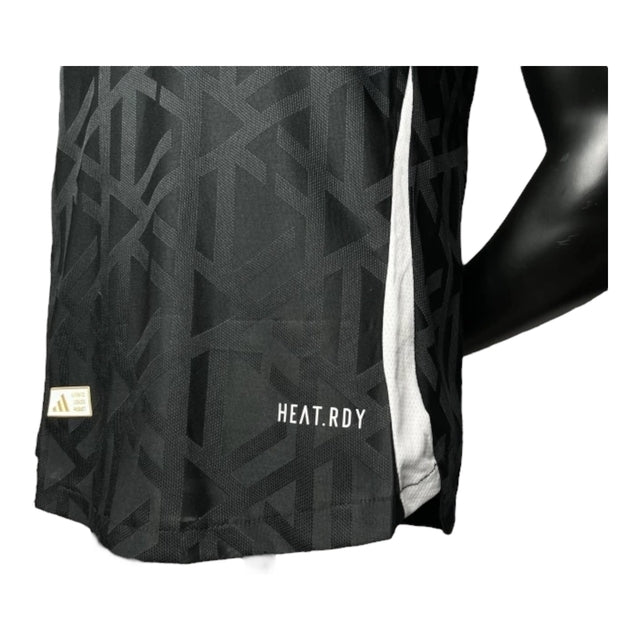 Camisa Seleção da Alemanha Pré-jogo 24/25 - Jogador Adidas Masculina - Preta