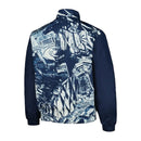 Jaqueta Corta-Vento Dupla Face Bayern de Munique Pré-jogo 23/24 - Masculina Adidas - Azul com detalhes em branco