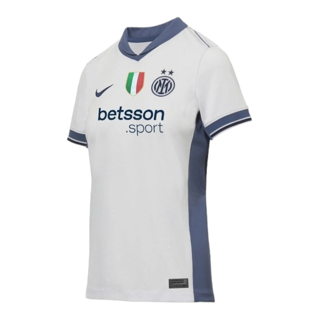 Camisa Inter de Milão II 24/25 -  Nike Feminina - Branca com detalhes em azul