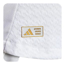 Camisa Real Madrid I 24/25 -  Adidas Feminina - Branca com listras pretas