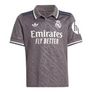 Kit Infantil Real Madrid III 24/25 - Adidas - Cinza