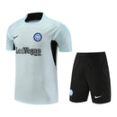 Kit Treino adulto - Camisa e Shorts - Inter de Milão Nike 24/25 - Azul e preto