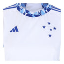 Camisa Cruzeiro II 24/25 -  Adidas Feminina - Branca com detalhes em azul