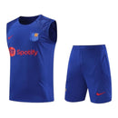 Kit Treino adulto - Camisa e Shorts - Barcelona Nike 23/24 - Azul