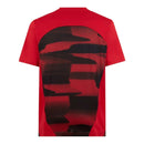 Camisa AC Milan Pré-jogo 24/25 - Torcedor Puma Masculina - Vermelha com detalhes em preto