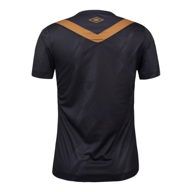 Camisa Athletico Paranaense III 24/25 -  Umbro Feminina - Preta com detalhes em dourado