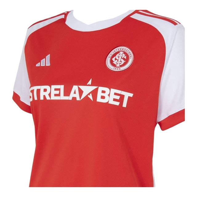 Camisa Internacional I 24/25 -  Adidas Feminina - Vermelha
