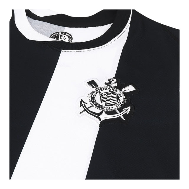 Camisa Corinthians III 24/25 -  Nike Feminina - Branca e preta