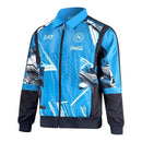 Jaqueta Corta-Vento Napoli 24/25 - Masculina EA7 - Azul com detalhes em branco