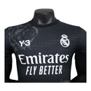 Camisa Edição especial Real Madrid 24/25 - Jogador Y-3 Masculina - Preta