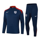 Conjunto Seleção Inglaterra Treino 24/25 - Masculino Nike - Azul com detalhes em vinho