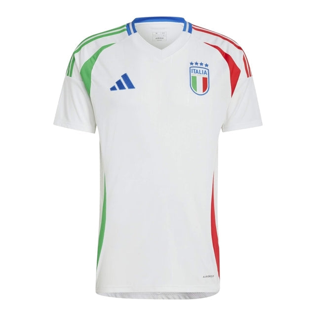 Camisa Seleção da Itália II 24/25 -  Adidas Feminina - Branca com detalhes em verde e vermelho e azul
