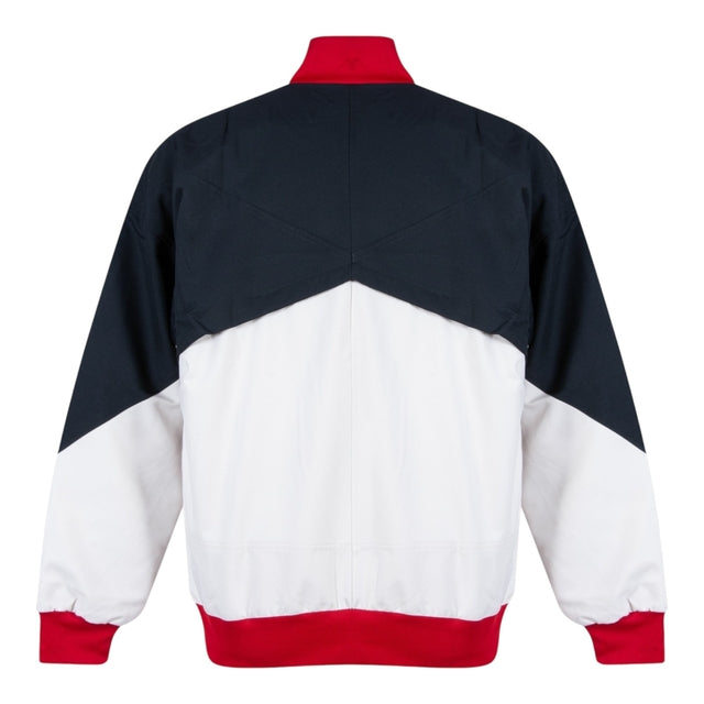 Jaqueta Corta-Vento Liverpool I 24/25 - Masculina Nike - Bege com detalhes em vermelho e preto