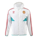 Jaqueta Corta-Vento Manchester United Treino - Masculina Adidas - Branca